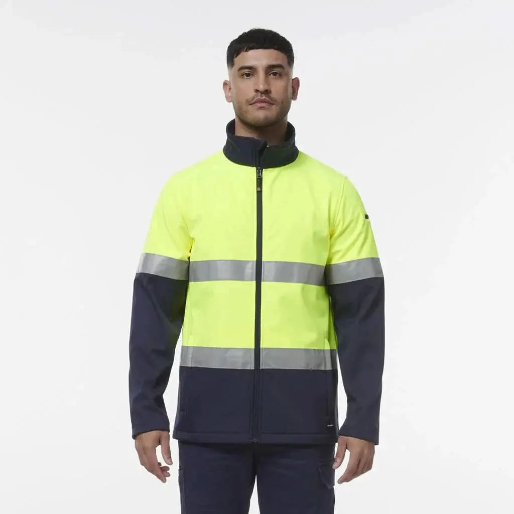 KingGee Reflective Spliced Soft Shell Jacket K55034